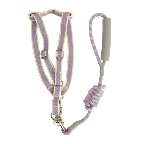 Կենդանիների պարագաներ XIMI 6941963989787 2.0CM NEW COTTON ROUND LEASH AND HARNESS SET (989787)