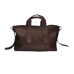 Ladys bags XIMI 6941963992190 SIMPLE LARGE CAPACITY HANDBAG (BROWN) (992190)