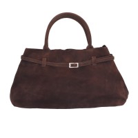 Ladys bags XIMI 6941963992213 SUEDE TOTE BAG (BROWN) (992213)