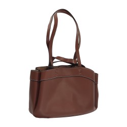 Женские сумки XIMI 6941963992244 FASHIONABLE SIMPLE SHOULDER BAG 2# (BROWN) (992244)