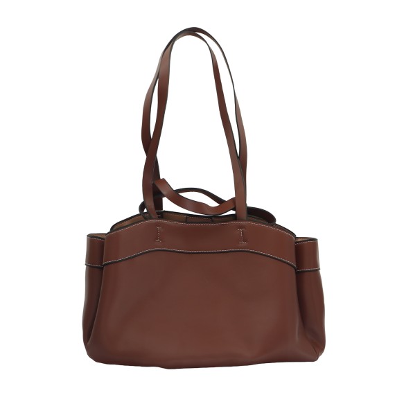 Женские сумки XIMI 6941963992244 FASHIONABLE SIMPLE SHOULDER BAG 2# (BROWN) (992244)