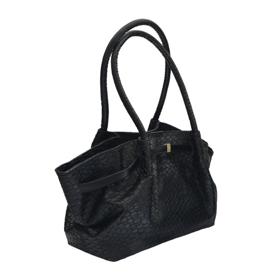 Կանացի պայուսակներ XIMI 6941963992251 FASHIONABLE SIMPLE SHOULDER BAG 4# (BLACK) (992251)