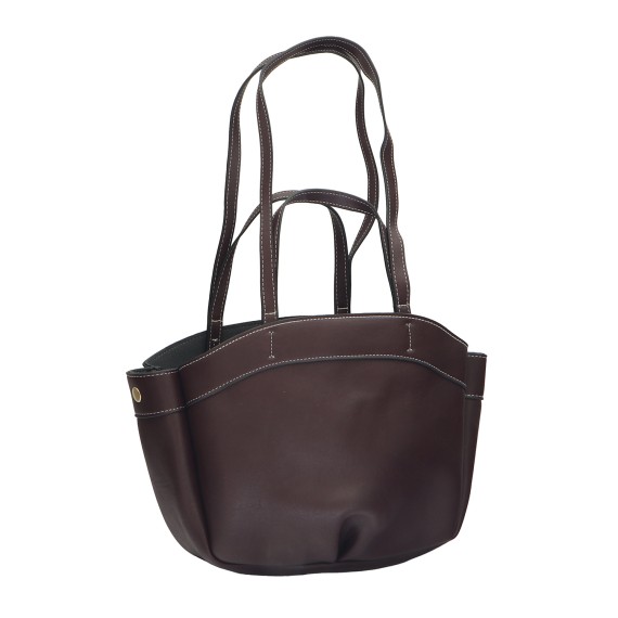 Կանացի պայուսակներ XIMI 6941963992275 FASHIONABLE AND MINIMALIST SHOULDER BAG # 13 (REDDISH BROWN) (992275)