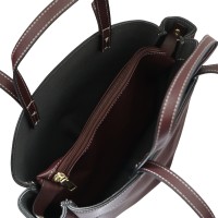 Ladys bags XIMI 6941963992275 FASHIONABLE AND MINIMALIST SHOULDER BAG # 13 (REDDISH BROWN) (992275)