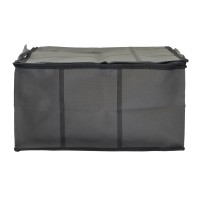 Ящик для хранения XIMI 6941963992589 LARGE-CAPACITY FABRIC STORAGE BOX WITH WINDOW AND ZIPPER S (GREY) (992589)