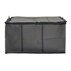 Ящик для хранения XIMI 6941963992589 LARGE-CAPACITY FABRIC STORAGE BOX WITH WINDOW AND ZIPPER S (GREY) (992589)