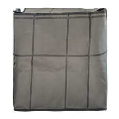 Պահեստավորման տուփ XIMI 6941963992596 LARGE-CAPACITY FABRIC STORAGE BOX WITH WINDOW AND ZIPPER M (GREY) (992596)