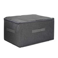 Ящик для хранения XIMI 6941963992619 PP BOARD ZIPPER STYLE THICKENED DUSTPROOF FABRIC STORAGE EXTRA LARGE XL (GRAY) (992619)