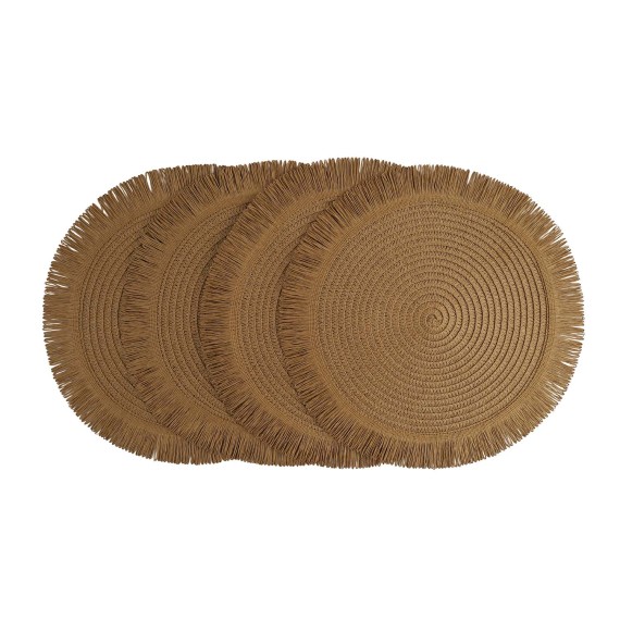 Սեղանի գորգեր XIMI 6941963992909 PLACEMATS SET OF 4 15# (CAMEL) (992909)