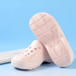 Летние тапочки XIMI 6942156276455 HOLLOW NON-SLIP WOMENS SANDALS 38 (PINK) (276455)