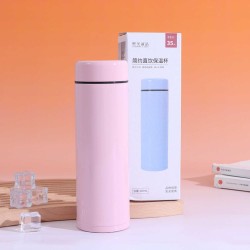 Thermos & bottles XIMI 6942392895113 (260ML) SIMPLE STRAIGHT DRINK THERMOS CUP (PINK) (895113)