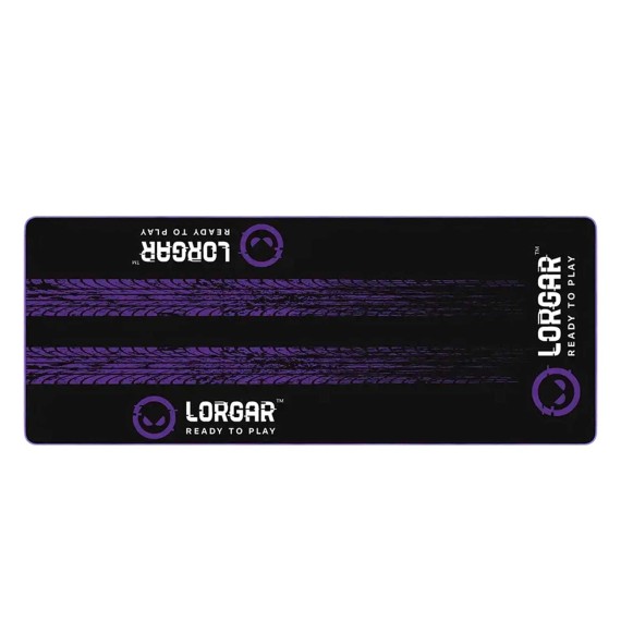 Խաղային սիմուլյատորի հատակի գորգ LORGAR Advanced Stitched edge1700x1700mm (Black Purple) (LRG-RX1FM)