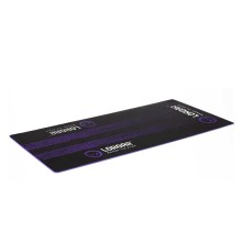 Խաղային սիմուլյատորի հատակի գորգ LORGAR Advanced Stitched edge1700x1700mm (Black Purple) (LRG-RX1FM)