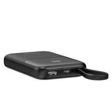 Արտաքին սնուցման մարտկոց CANYON OnPower 101 10000mAh Bulit-in Cable PD 22.5W (Black) (CNS-CPB101BK)