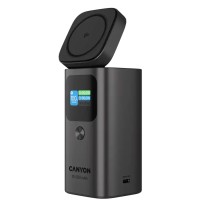 Внешние зарядные устройства CANYON OnPower 150 15000mAh Qi2 Magnetic Wireless PD 100W (Dark Gray) (CNS-CPB150DG)
