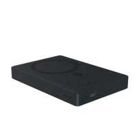 Արտաքին սնուցման մարտկոց CANYON OnPower 500 5000mAh Wireless PD 20W (Aluminium Black) (CNS-CPB500B)