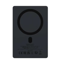 Արտաքին սնուցման մարտկոց CANYON OnPower 500 5000mAh Wireless PD 20W (Aluminium Black) (CNS-CPB500B)