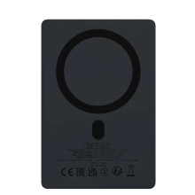 Արտաքին սնուցման մարտկոց CANYON OnPower 500 5000mAh Wireless PD 20W (Aluminium Black) (CNS-CPB500B)