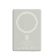 Արտաքին սնուցման մարտկոց CANYON OnPower 500 5000mAh Wireless PD 20W (Aluminium Star Grey) (CNS-CPB500G)