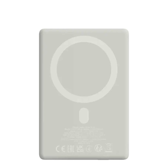 Արտաքին սնուցման մարտկոց CANYON OnPower 500 5000mAh Wireless PD 20W (Aluminium Star Grey) (CNS-CPB500G)