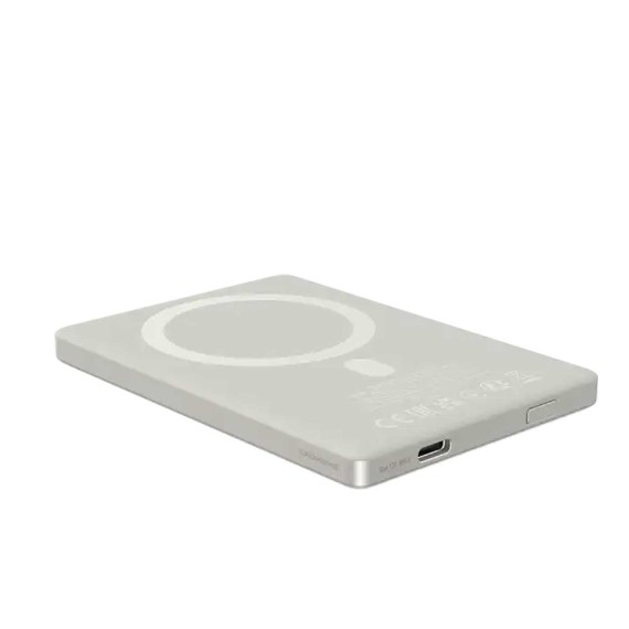 Արտաքին սնուցման մարտկոց CANYON OnPower 500 5000mAh Wireless PD 20W (Aluminium Star Grey) (CNS-CPB500G)