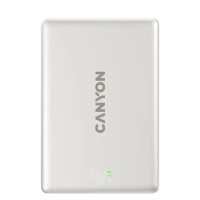 Внешние зарядные устройства CANYON OnPower 511 10000mAh Wireless PD 20W (Aluminium Star Gray) (CNS-CPB511G)