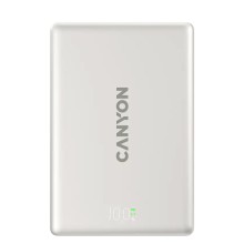 Արտաքին սնուցման մարտկոց CANYON OnPower 511 10000mAh Wireless PD 20W (Aluminium Star Gray) (CNS-CPB511G)