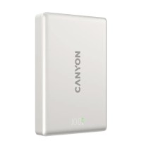 Внешние зарядные устройства CANYON OnPower 511 10000mAh Wireless PD 20W (Aluminium Star Gray) (CNS-CPB511G)