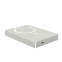 Внешние зарядные устройства CANYON OnPower 511 10000mAh Wireless PD 20W (Aluminium Star Gray) (CNS-CPB511G)