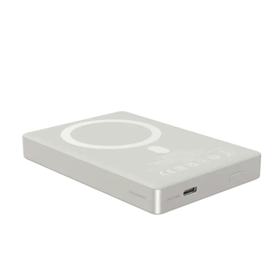 Внешние зарядные устройства CANYON OnPower 511 10000mAh Wireless PD 20W (Aluminium Star Gray) (CNS-CPB511G)
