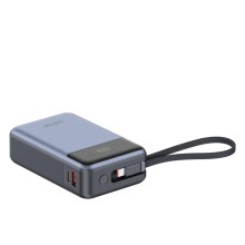 Արտաքին սնուցման մարտկոց CANYON OnPower 600 20000mAh Bulit-in Cable PD 65W (Dark Gray) (CNS-CPB600DG)