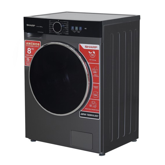 Washing machine SHARP ES-FSI812TCZ-S 