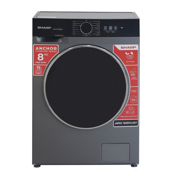 Washing machine SHARP ES-FSI812TCZ-S 