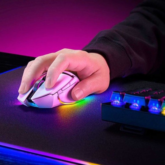 Mouse RAZER Basilisk V3 Pro 35K (White) (RZ01-05240200-R3G1)