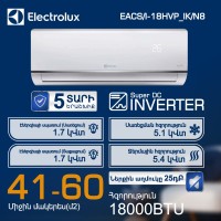 Кондиционер ELECTROLUX EACS/I-18HVP_IK/N8 (T) 