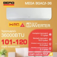 Air conditioner BERG MEGA BGAC/I-36 (T) 