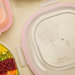 Food storage LIMON 202635 GLASS W/LID 520ML(906158) 