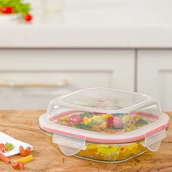 Food storage LIMON 202635 GLASS W/LID 520ML(906158) 