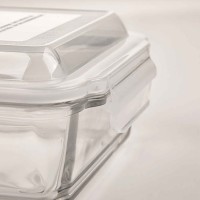 Մթերքի տարաներ LIMON 205035 GLASS W/LID 1.4L (905113) 