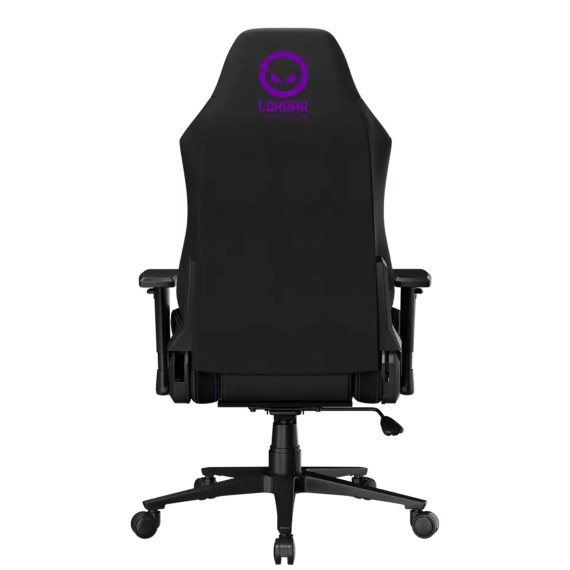 Gaming chair LORGAR Pro CHA41 Advanced Premium Anti-Stain Fabric (Black Purple) (LRG-CHA41-BK-PR)