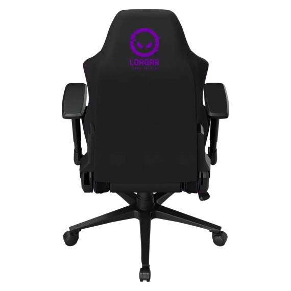 Gaming chair LORGAR Pro CHA41 Advanced Premium Anti-Stain Fabric (Black Purple) (LRG-CHA41-BK-PR)