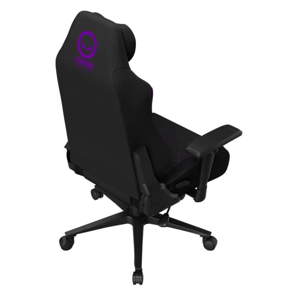 Gaming chair LORGAR Pro CHA41 Advanced Premium Anti-Stain Fabric (Black Purple) (LRG-CHA41-BK-PR)