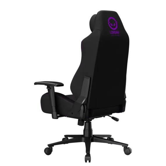 Gaming chair LORGAR Pro CHA41 Advanced Premium Anti-Stain Fabric (Black Purple) (LRG-CHA41-BK-PR)
