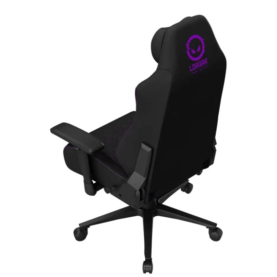 Gaming chair LORGAR Pro CHA41 Advanced Premium Anti-Stain Fabric (Black Purple) (LRG-CHA41-BK-PR)