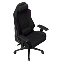 Խաղային աթոռ LORGAR Pro CHA41 Advanced Premium Anti-Stain Fabric (Black Purple) (LRG-CHA41-BK-PR)