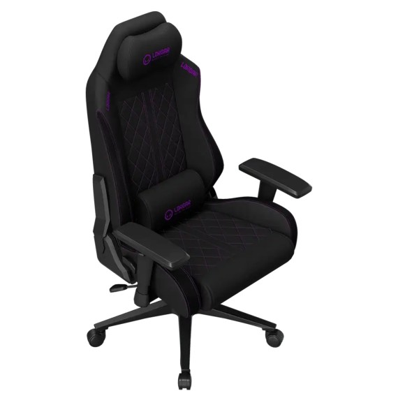 Gaming chair LORGAR Pro CHA41 Advanced Premium Anti-Stain Fabric (Black Purple) (LRG-CHA41-BK-PR)