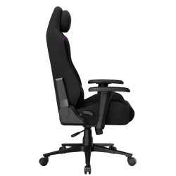 Խաղային աթոռ LORGAR Pro CHA41 Advanced Premium Anti-Stain Fabric (Black Purple) (LRG-CHA41-BK-PR)