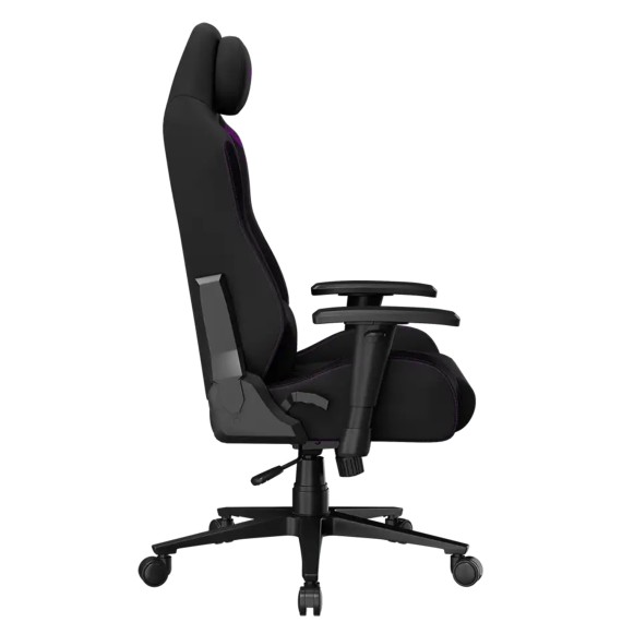 Gaming chair LORGAR Pro CHA41 Advanced Premium Anti-Stain Fabric (Black Purple) (LRG-CHA41-BK-PR)