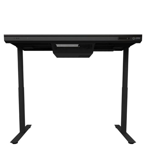 Игровой стол LORGAR Elite DE90G Dual-Motor Bulit-in PC Case Wrls.Charger RGB (Glass Black) (LRG-DE90G)