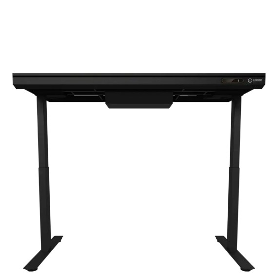 Игровой стол LORGAR Pro DP80G Dual-Motor Wrls.Charger RGB (Glass Black) (LRG-DP80G)